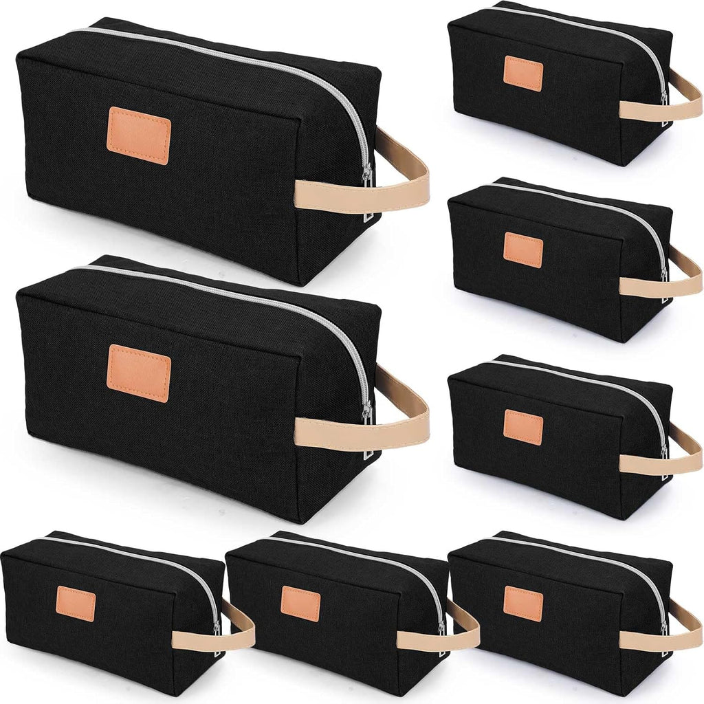 Paterr 16 Pcs Travel Toiletry Bag Groomsmen Gift Bags Bulk, Classic