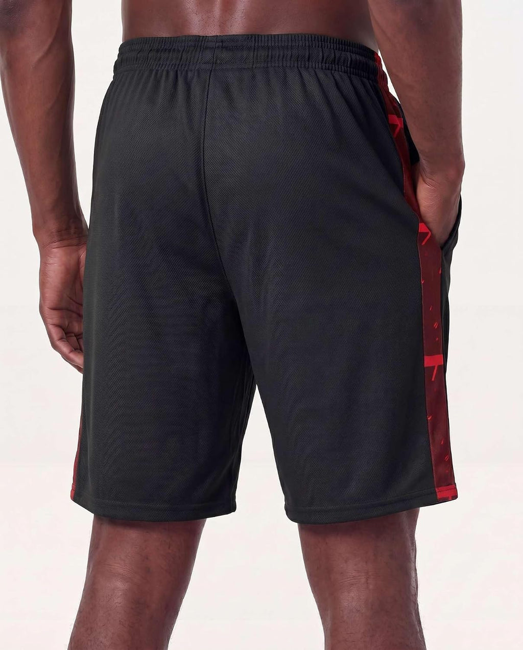 5 Pack Men's Mesh Shorts 9" Long Athletic Running Workout Gym Basketball