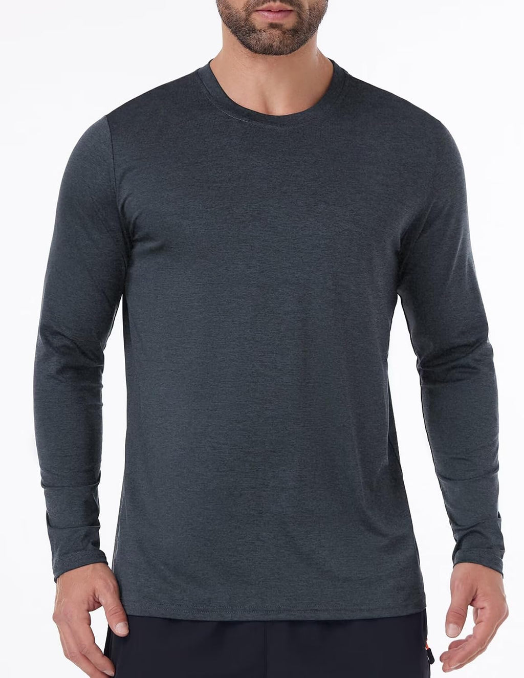 OYGSieg 6/7 Pack Men's Quick Dry Long Sleeve UPF50+ Sun Shirts