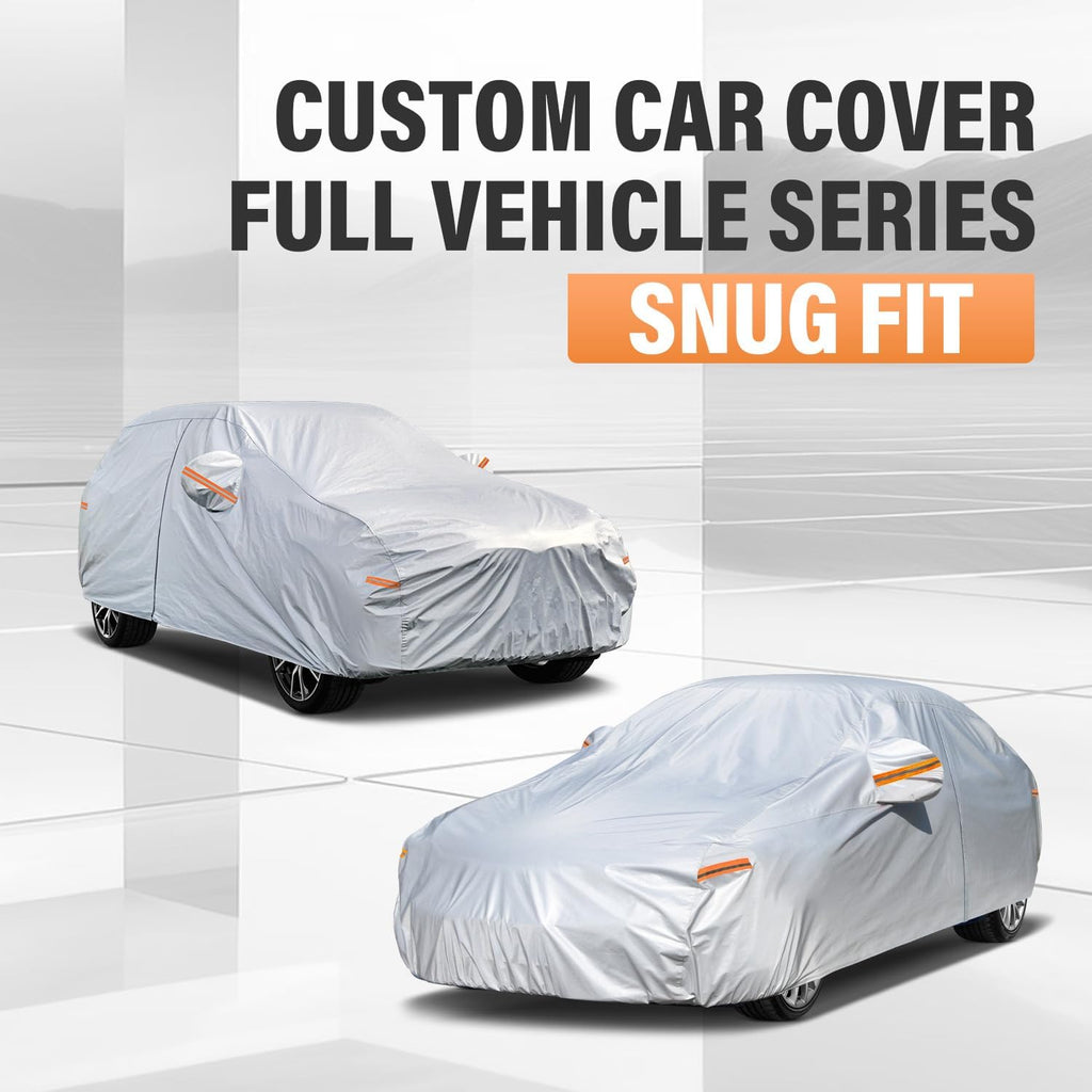 Kayme Sedan Car Cover See Vehicle Size Chart for Accurate Fit, Size A2