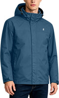 Little Donkey Andy Men's Waterproof Rain Jacket Outdoor Raincoat for Hiking