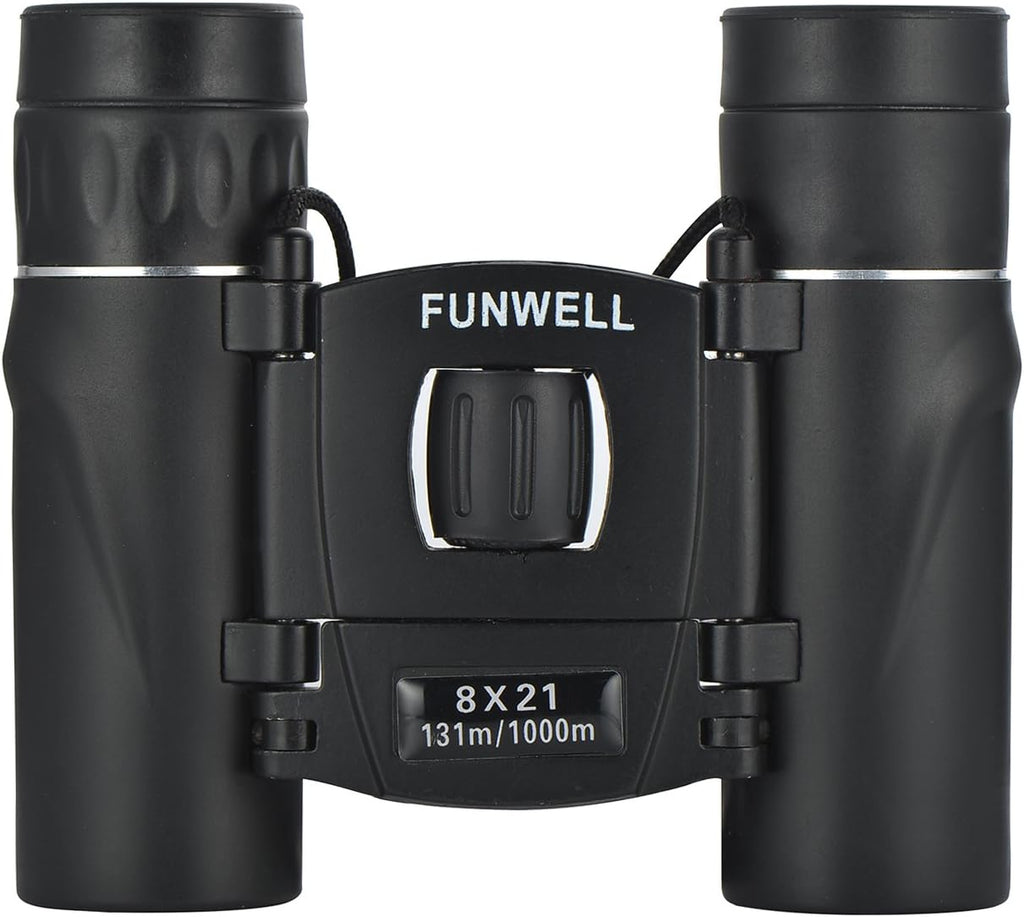 Mini Compact Lightweight 8x21 Small Binoculars for Concert Opera Sports Game Outdoors Hiking Travel Kids Bird Watching Christmas Gift