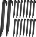 Yalikop 9 Inch Plastic Inflatable Stakes Tent Stakes Replacement Yard Inflatable Accessories for Camping Tent Pegs Garden Home Decorations