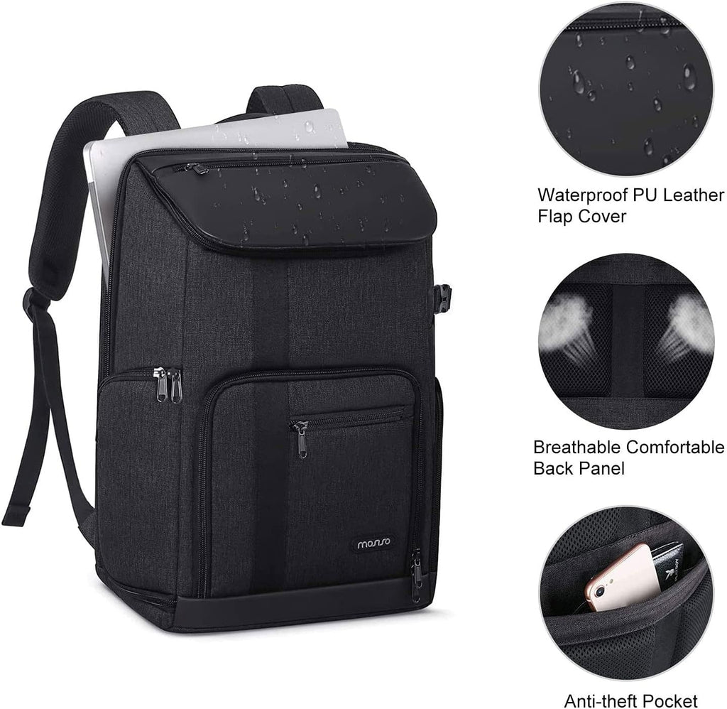 MOSISO Camera Backpack, Large Photography Camera Bag Case, Space Gray