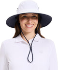 Solbari Unisex Traveler Broad Brim Sun Hat UPF 50+