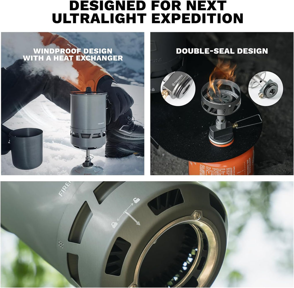 Fire-Maple Petrel Quickboil Pro Cooking System Ultralight Stove Pot Set