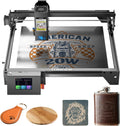 Longer New Upgrade RAY5 Laser Engraver Cutter,Working Area 15.75"x14.37"