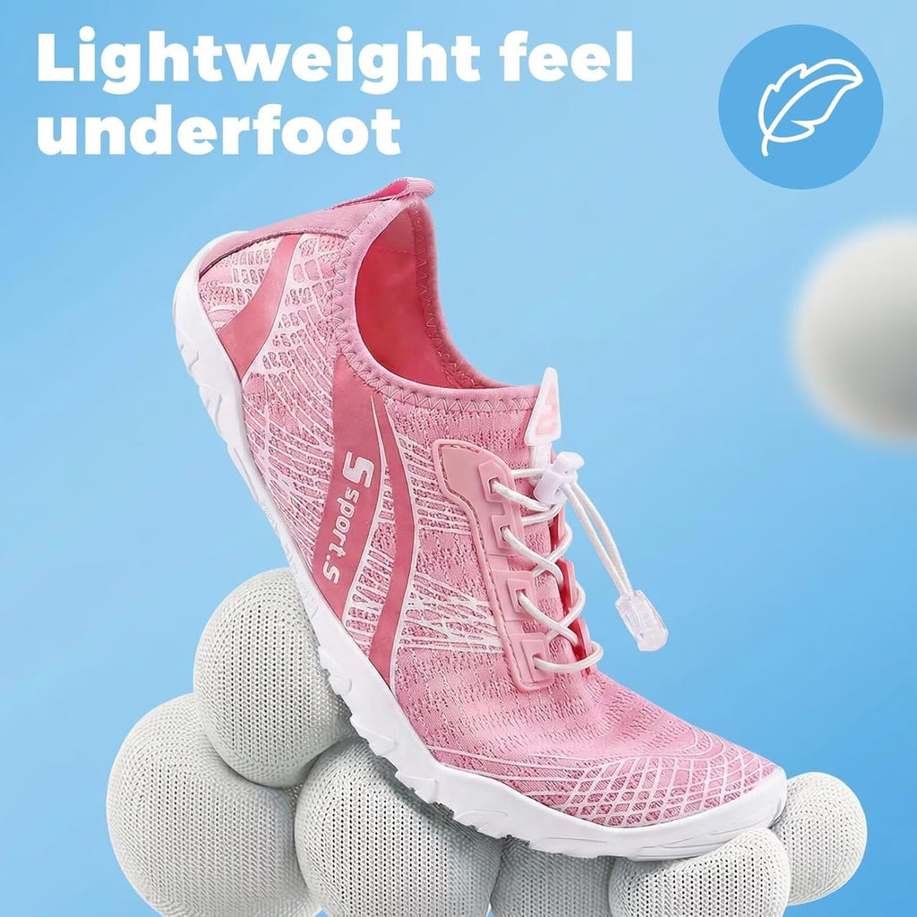 WateLves Water Shoes Mens Womens Beach Swim Shoes Quick-Dry Aqua Socks Pool Shoes for Surf Yoga Water Aerobics