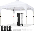 Yaheetech 10x10 Pop Up Canopy Tent for Outdoor Events, White