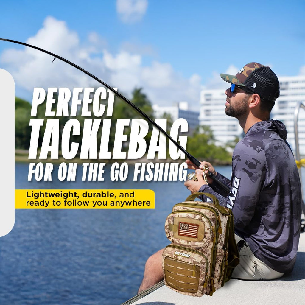 Beyond Voyager Tackle Bag Bundle without & with 2 3600 Tackle Box