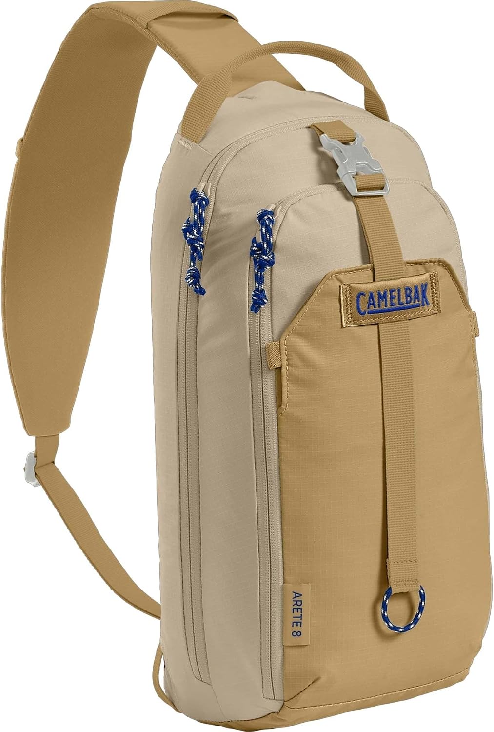 CamelBak Arete Sling 8 Hiking Hydration Pack, Silver Mist