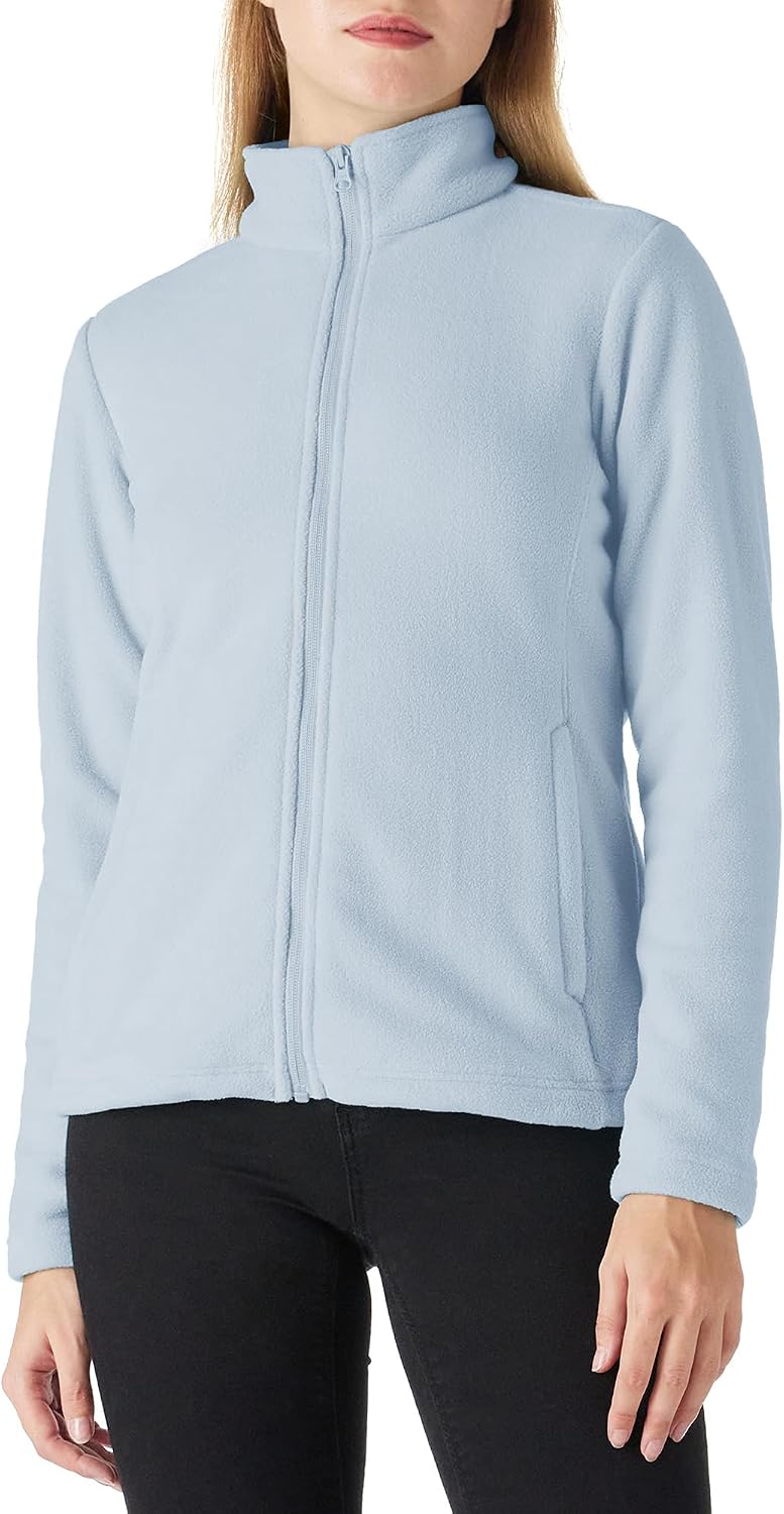 Outdoor Ventures Women's Lightweight Warm Polar Fleece Jacket Zip Up
