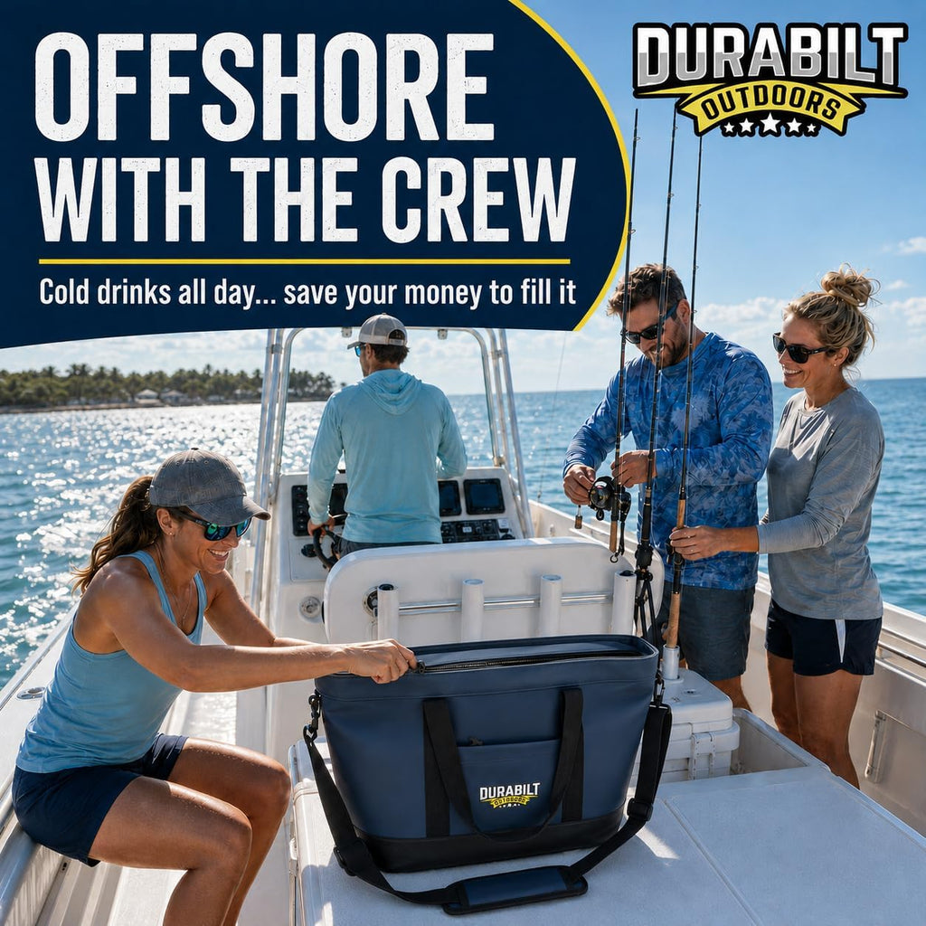 Insulated Soft Cooler Tote 36 Can - Leakproof Collapsible
