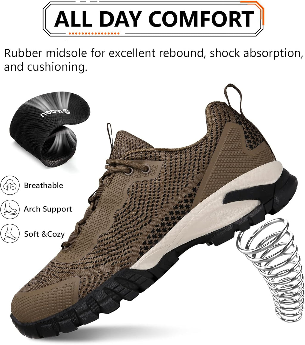 LEDINEY Hiking Shoes Women Waterproof for Trail Trekking Camping Outdoor