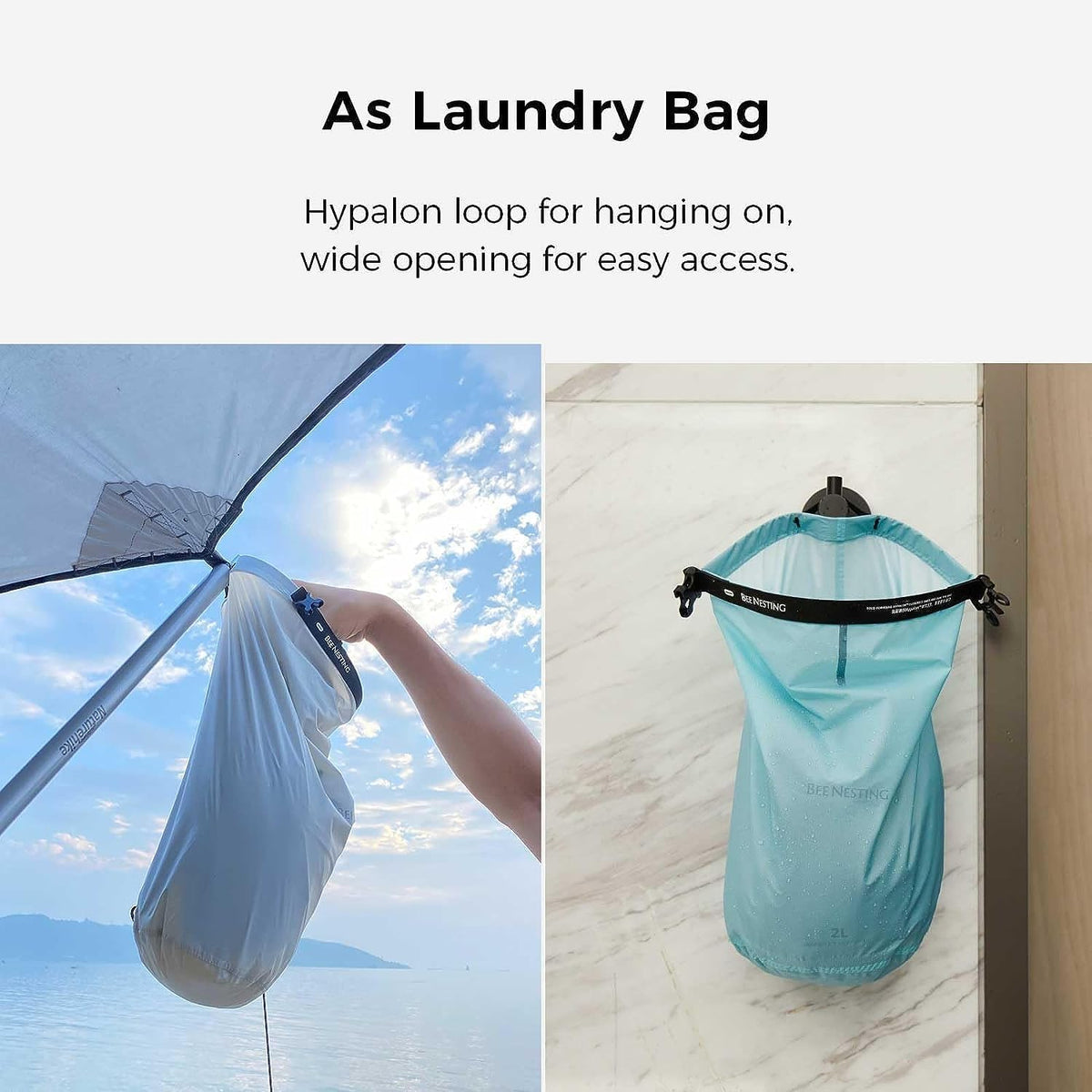 Bee Nesting Waterproof Dry Bag Lightweight Dry Sack Marine Dry Bags Suitable for swimming,kayaking,rafting boating, surfing, outdoor travel, mountaineering,hiking