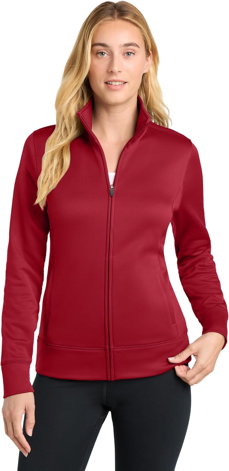 SPORT-TEK Women's Sport-Wick Fleece Full Zip Jacket