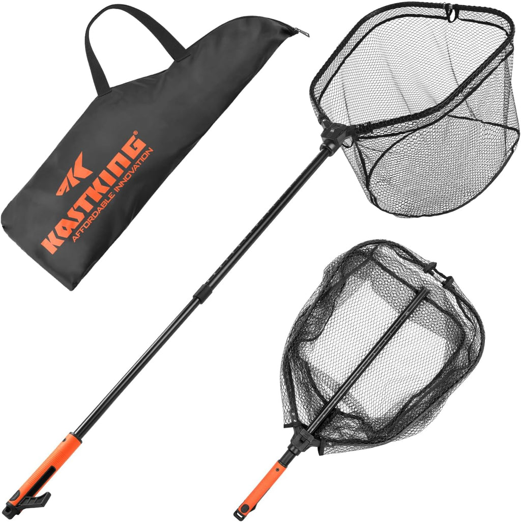 KastKing Brutus Fishing Landing Net with Boat Hook