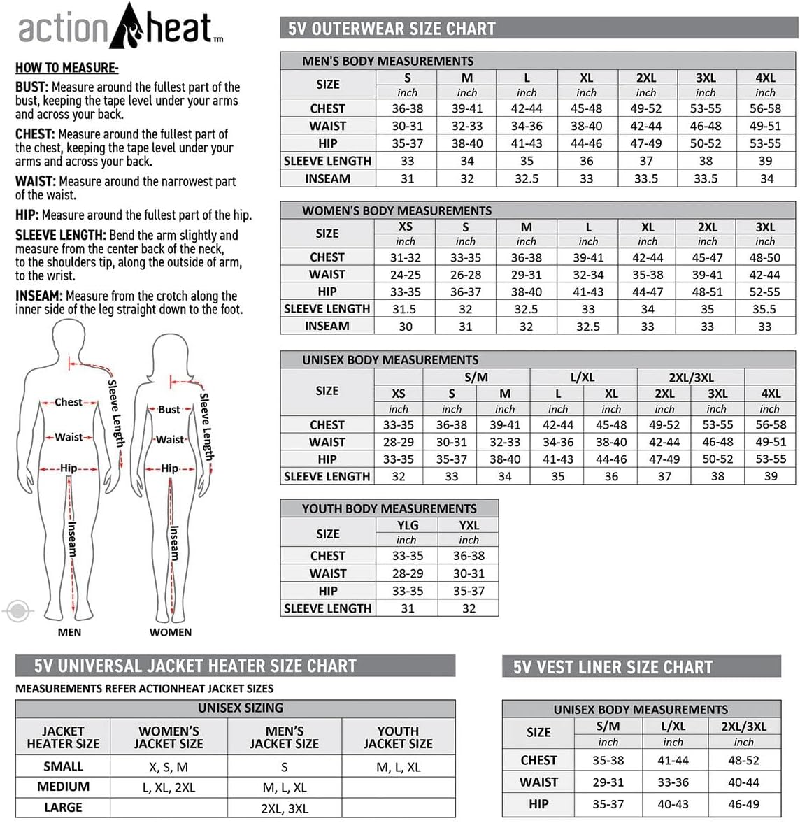 ActionHeat 5V Women's Heated Base Layer Pants