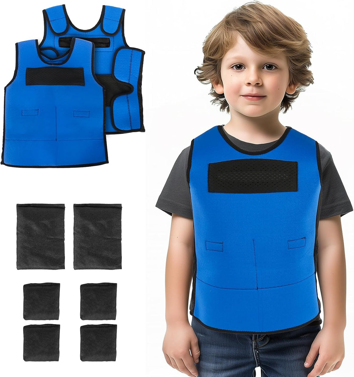 Weighted Vest for Kids,Neoprene Compression Vest