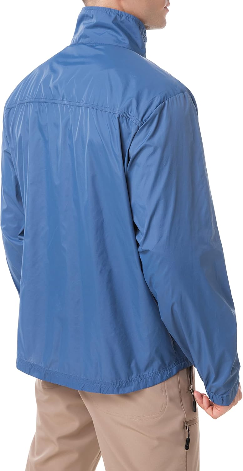 TRAILSIDE SUPPLY CO. Mens Windbreaker Jackets Lightweight Packable Jacket