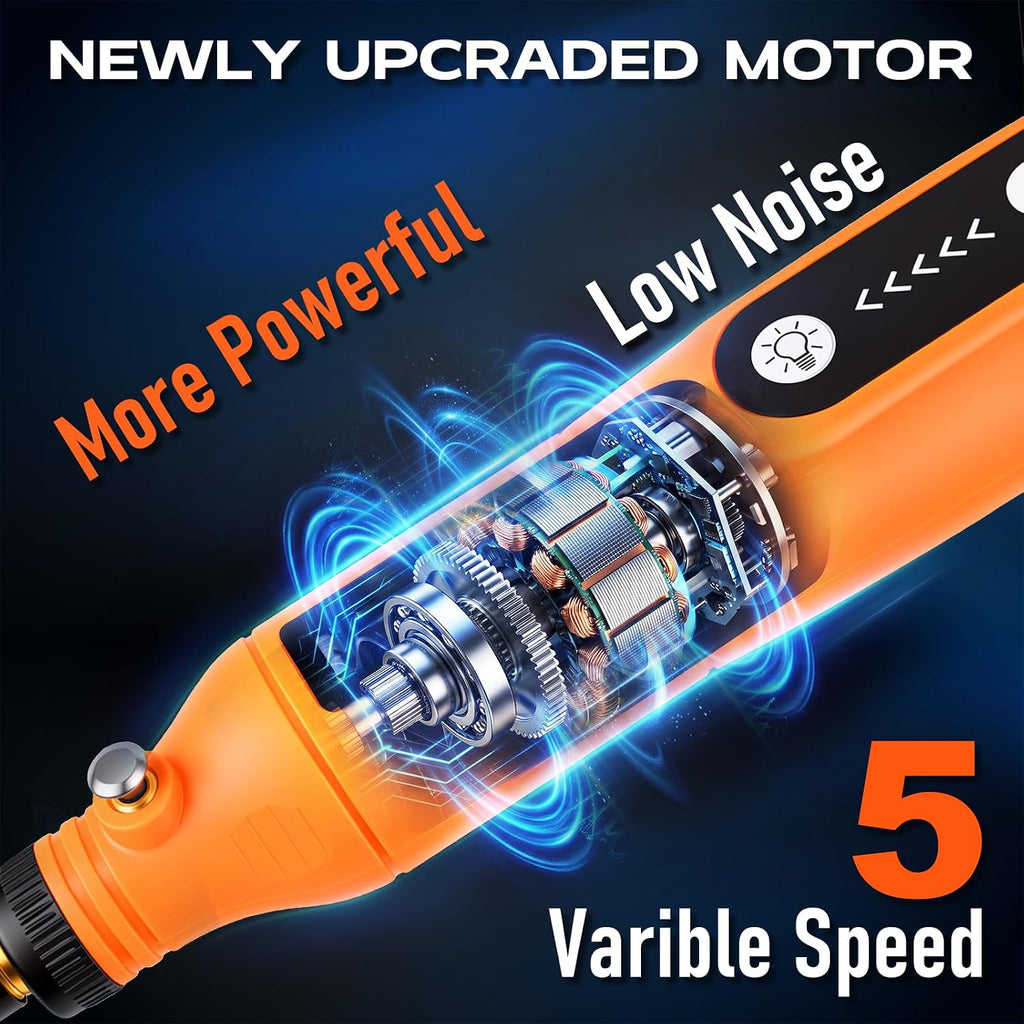 Mini Power Cordless Rotary Tool Kit, Rotary for 3D DIY Crafts