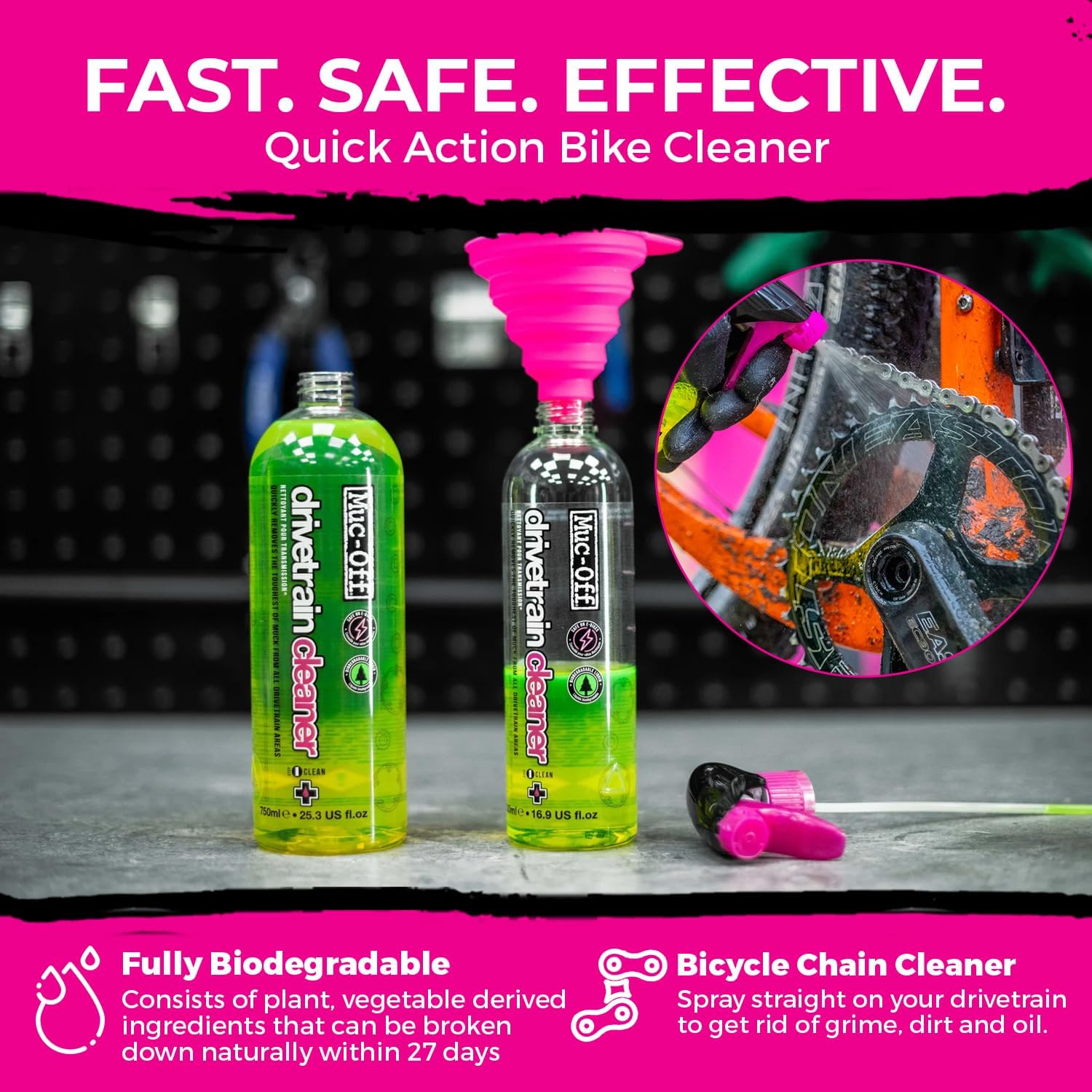Muc-Off Drivetrain Cleaner & Degreaser Spray