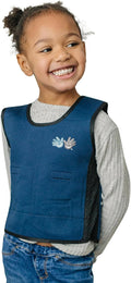 Fun and Function - Blue Weighted Compression Vest for Kids & Adults - Calming Sensory Compression Vest for Kids - Weighted Vest for Sensory Needs - Toddlers, Kids, Teens & Adults Sizing