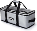 AO Coolers Stow-N-Go Carbon Soft Cooler, Low-Profile, Leakproof with High-Density Insulation, Holds Ice for 24 Hours