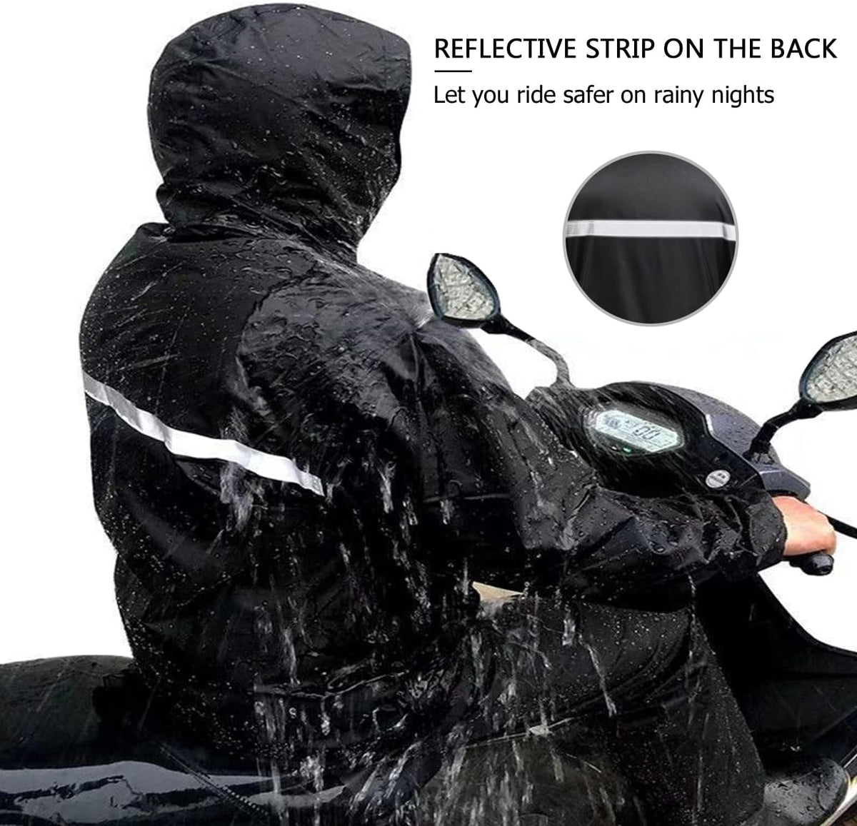 Men's Rain Suit Lightweight Waterproof Protective Raincoats (Jackets and Pants) Rain Gear Workwear