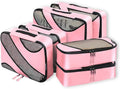 BAGAIL 6 Set Packing Cubes,Travel Luggage Packing Organizers