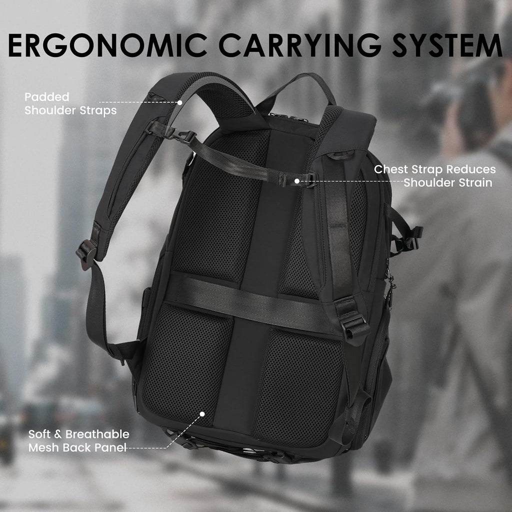 TARION Urban Camera Backpack for Photographers 21L ROVE FX21 Black