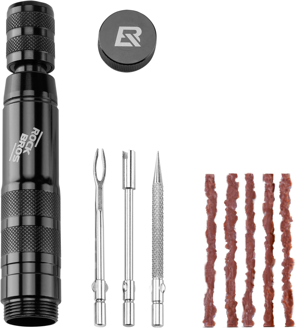 ROCKBROS Bike Repair Kit Cycling Tubeless Tire Repair Kit for Mountain Bike and Road Bicycle