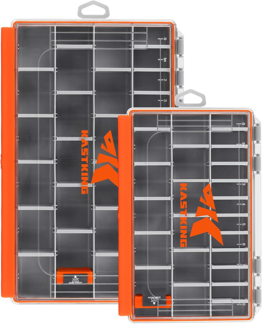 KastKing HyperSeal Waterproof Tackle Box, 3600 Tackle Trays
