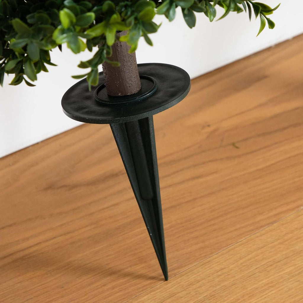 Nearly Natural 2.5 ft Artificial UV-Resistant Boxwood Plant (Set of 2)