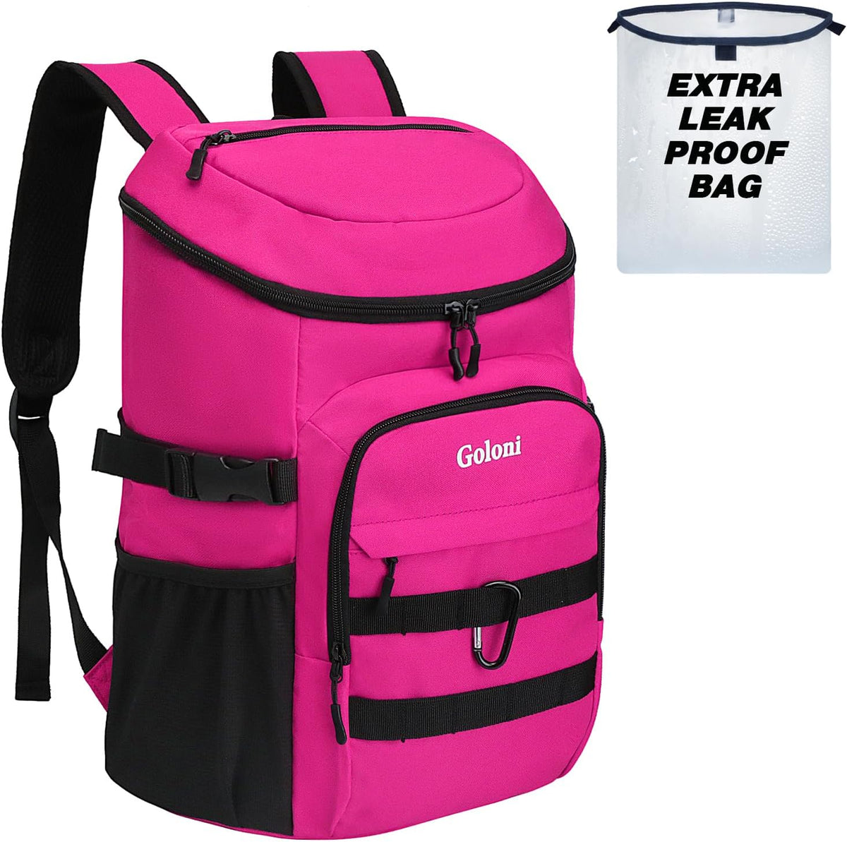 Cooler Backpack Insulated Leak Proof,Small Soft Coolers Bag for Men and Women Camping,Travel,Beach,Hiking,Picnic