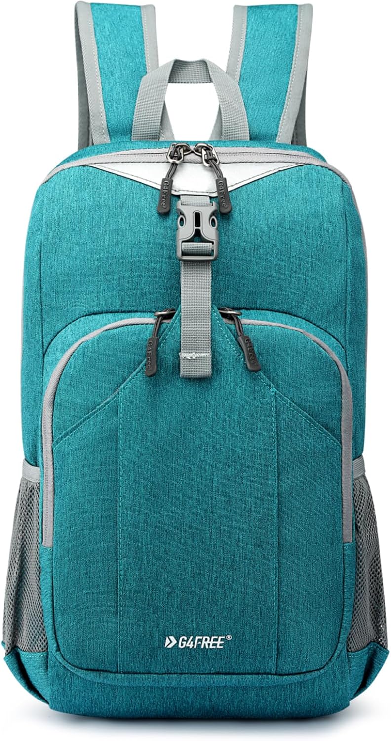 G4Free Mini 10L Hiking Daypack Small Hiking Backpack Cycling Compact Shoulder Backpack Outdoor for Men Women(Dark Grey)