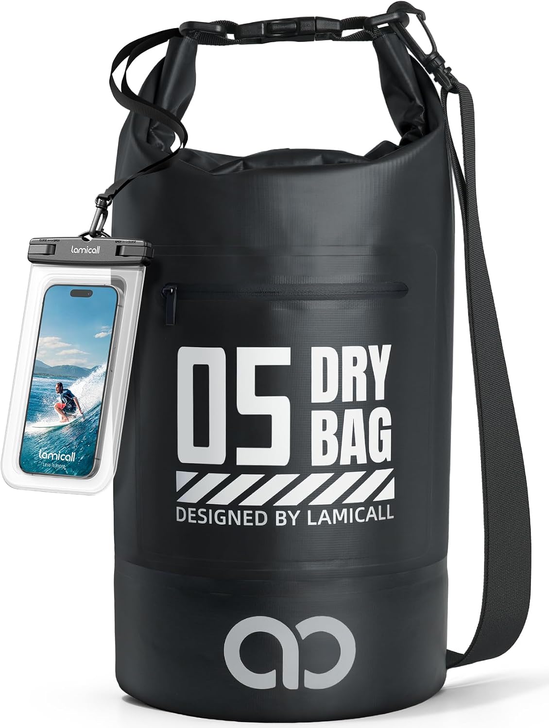 Lamicall Dry Bag Waterproof Backpack with Phone Pouch 5L/10L/20L/30L/40L