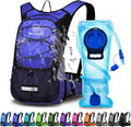 Mothybot Hydration Pack, Insulated Hydration Backpack with 2L BPA Free Water Bladder and Storage, Hiking Backpack for Men, Women, Kids for Running, Cycling, Camping - Keep Liquid Cool up to 5 Hours
