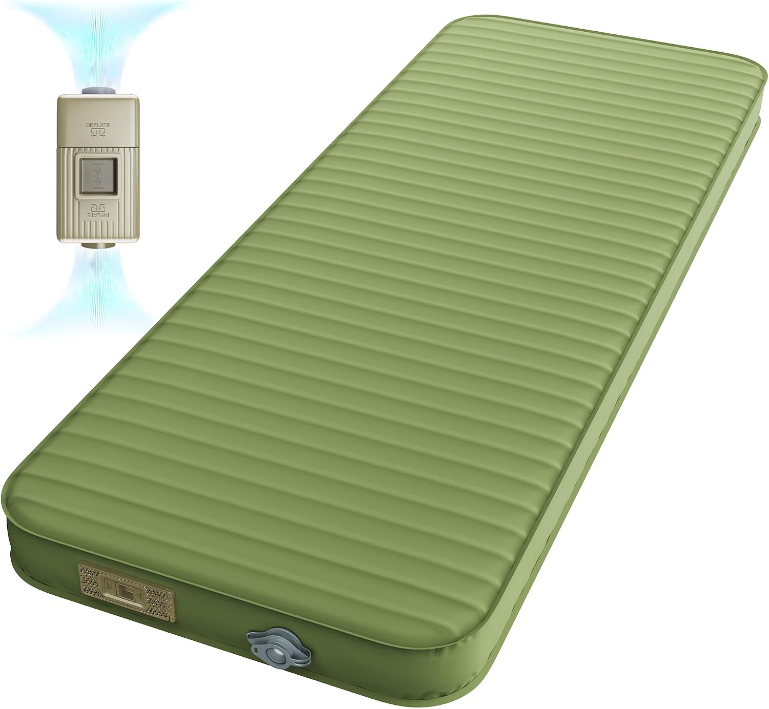 Camping Sleeping Pad, 4" Ultra-Thick Memory Foam Camping Mat