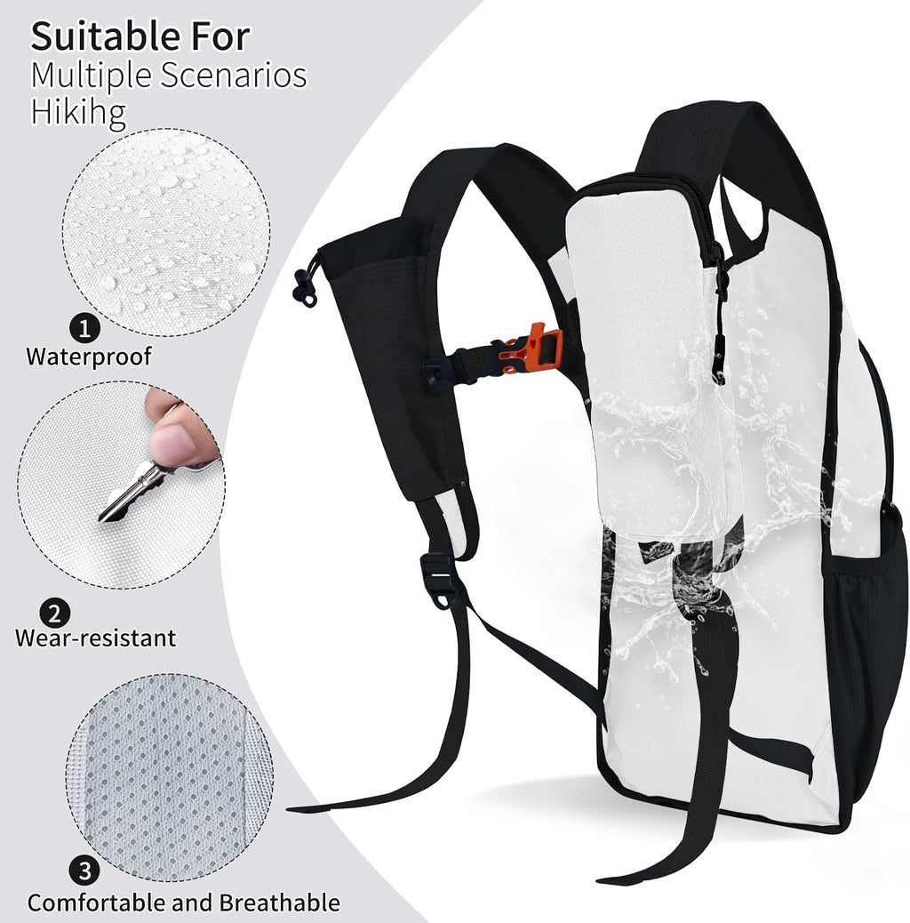 Small Hiking Backpack Packable Lightweight for Women Men