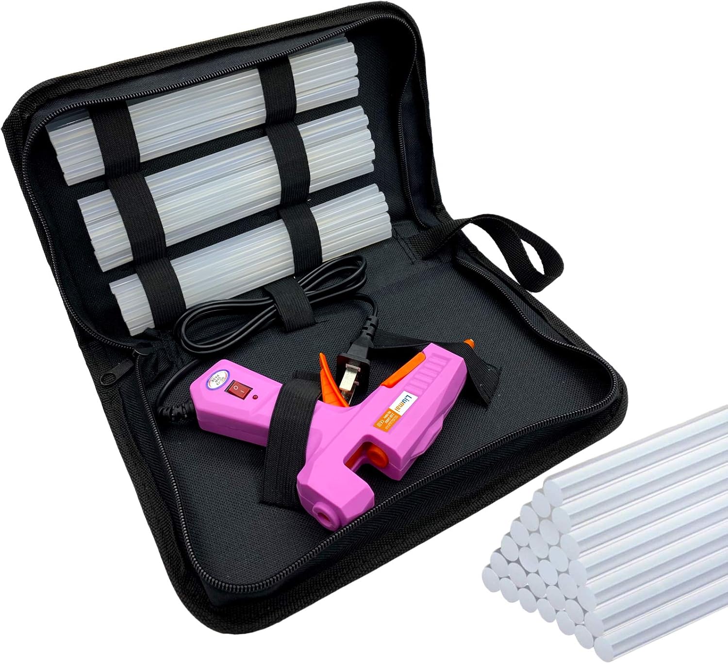 100W Cordless Glue Gun for Dewalt 20V MAX Battery- 20 Full Size Glue Sticks