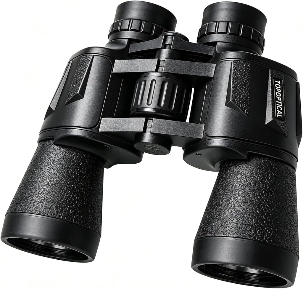 10x50 Binoculars for Adults and Teen, High Powered Professional Binoculars with 26mm Large Eyepiece, BAK4 Prism & FMC Lens, Suitable for Bird Watching, Hunting, Travel, Stargazing and Sport Games