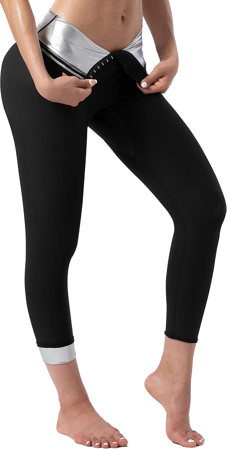 Sauna Pants Women Slimming Leggings Heat Trapping Workout