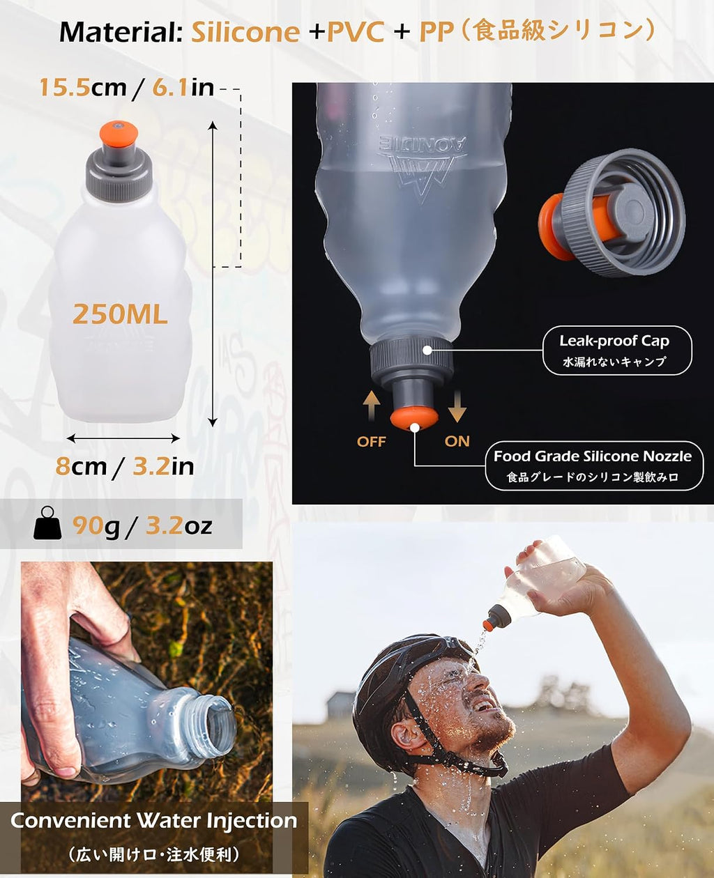 TRIWONDER Running Vest Hydration Pack Backpack for Men & Women, Lightweight Trail Marathon Run Race Vest for Cycling Jogging