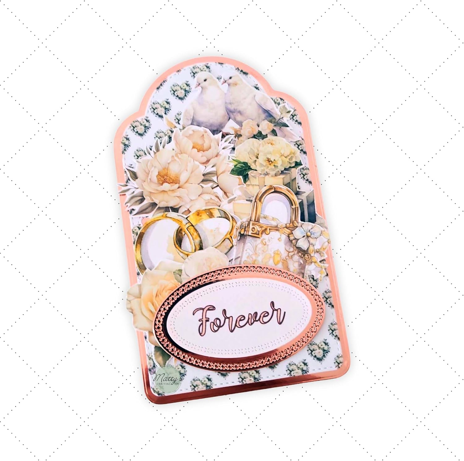 Matty's Crafting Joy Stitched Slot Tag Die Cut, Set of 3