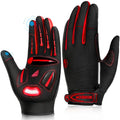 Cycling Gloves Men Women,Touchscreen Full Finger Mountain Bike Gloves