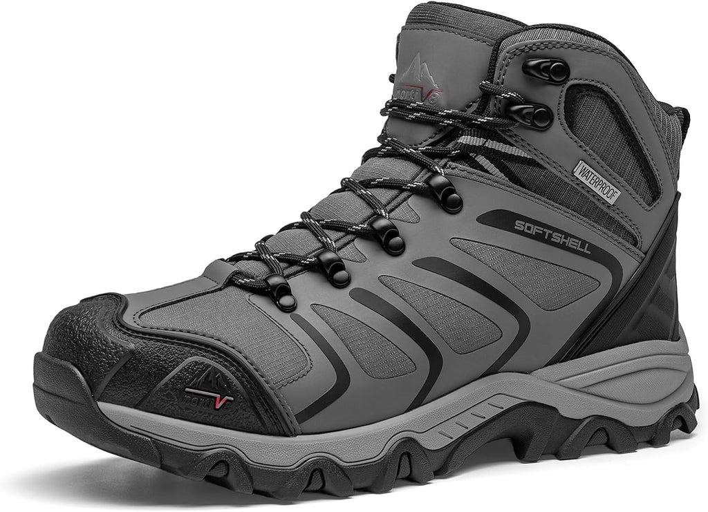 NORTIV 8 Men's Ankle High Waterproof Hiking Boots