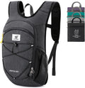 SKYSPER 15L/20L Foldable Hiking Backpack Lightweight Packable Travel Daypack with Chest Strap Small Folding Pack for Walking