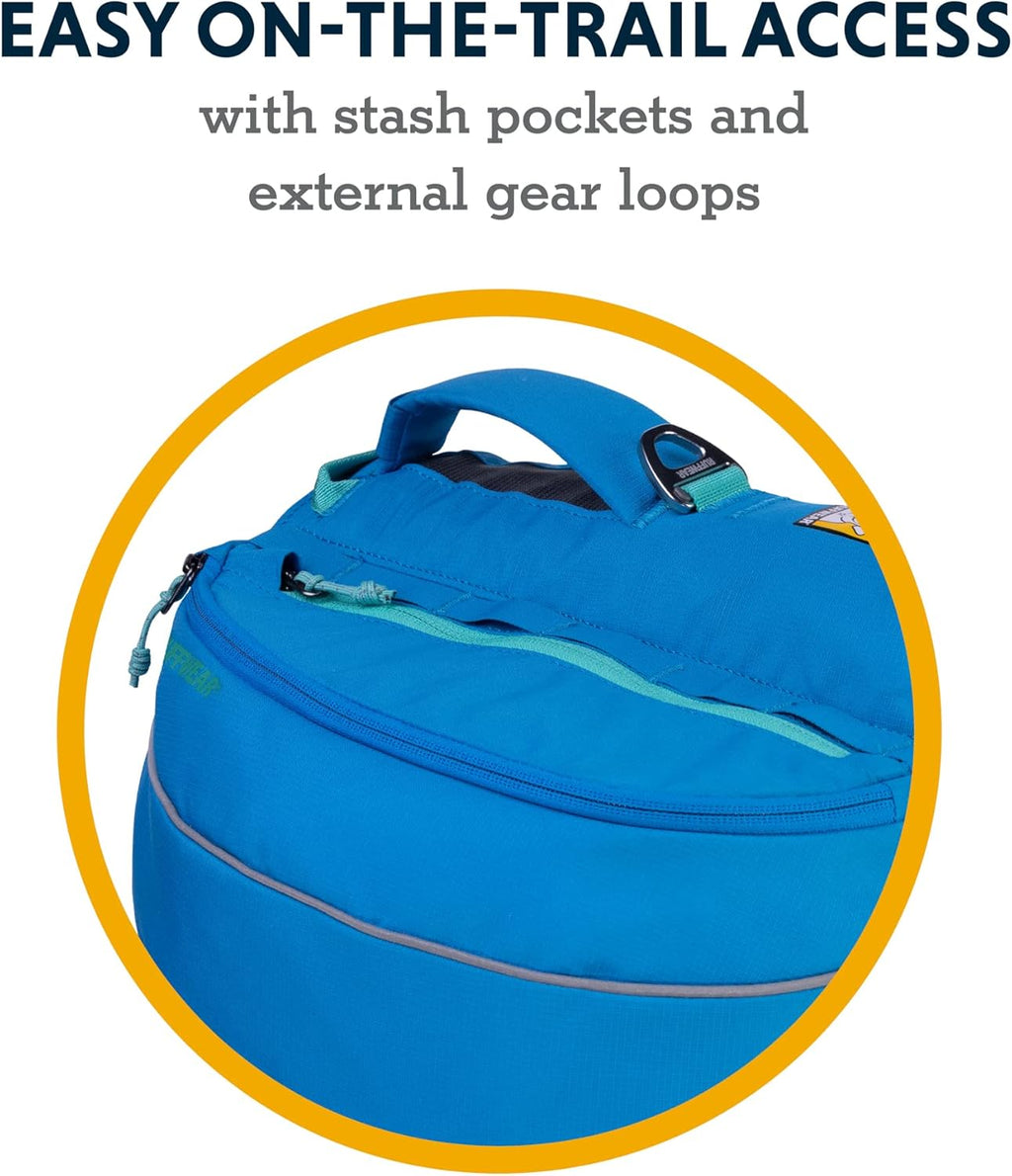 Ruffwear, Approach Pack Dog Backpack, Blue Dusk, Medium