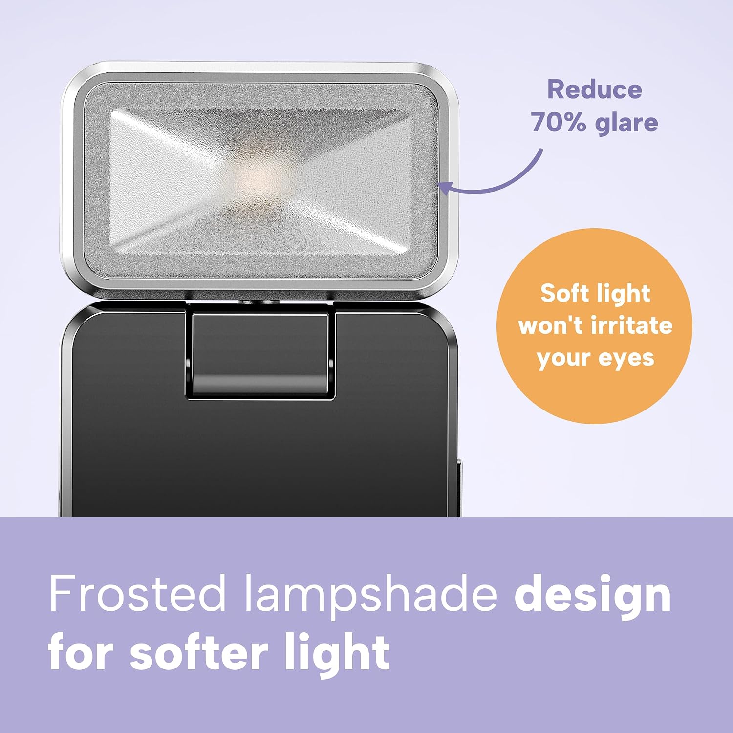 86lux Book Light, Rechargeable Reading Lights for Books in Bed